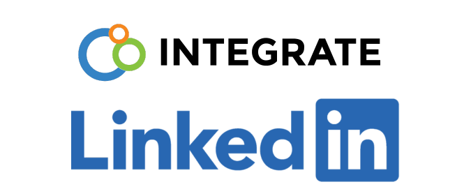 linkedin and integrate logo